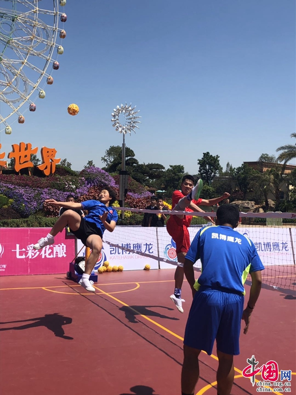 “七彩雲南歡樂世界”帶您領略藤球魅力(图1)