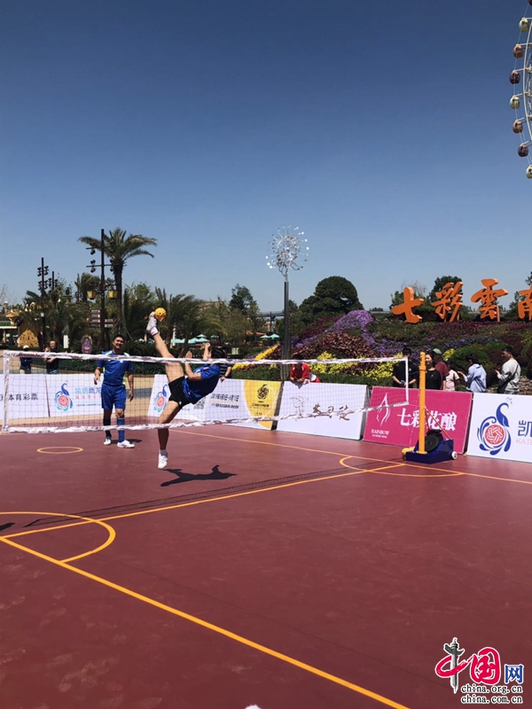 “七彩雲南歡樂世界”帶您領略藤球魅力(图4)