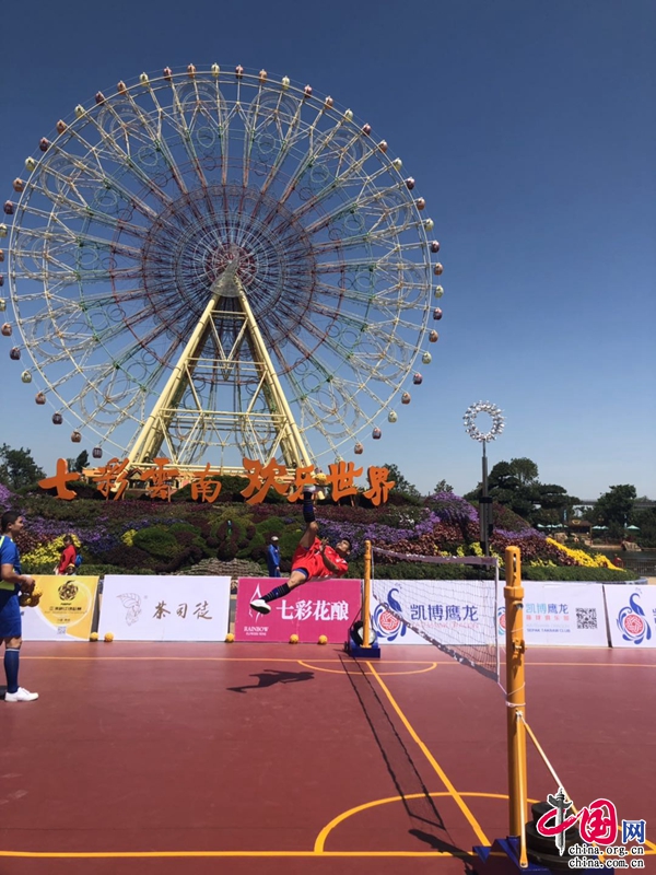 “七彩雲南歡樂世界”帶您領略藤球魅力(图2)