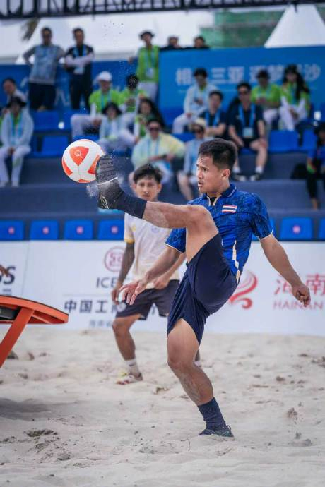 台克球首秀亚沙会这项脚踢乒乓球的运动能俘获Z世代的心吗？(图1)