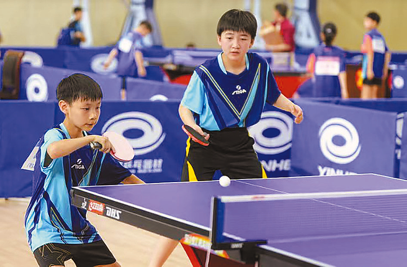河南省青少年乒乓球冠军赛在驻马店市落幕(图1)