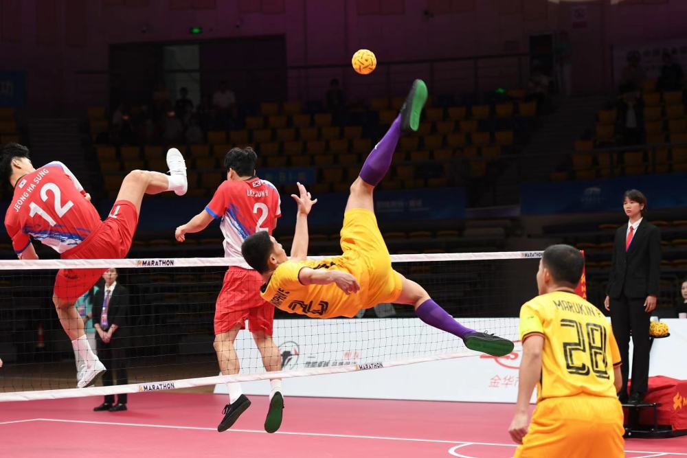 杭州亚运会藤球项目完赛 六枚金牌各有所属(图1)