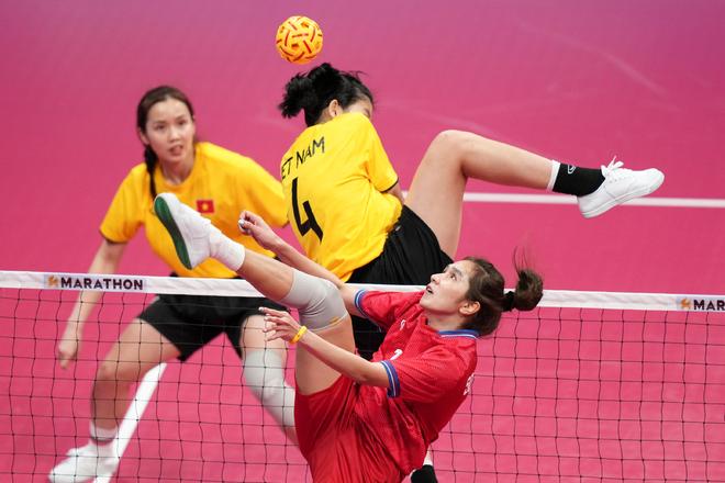 杭州亚运会 藤球单组赛落幕 泰国队包揽男、女冠军(图2)